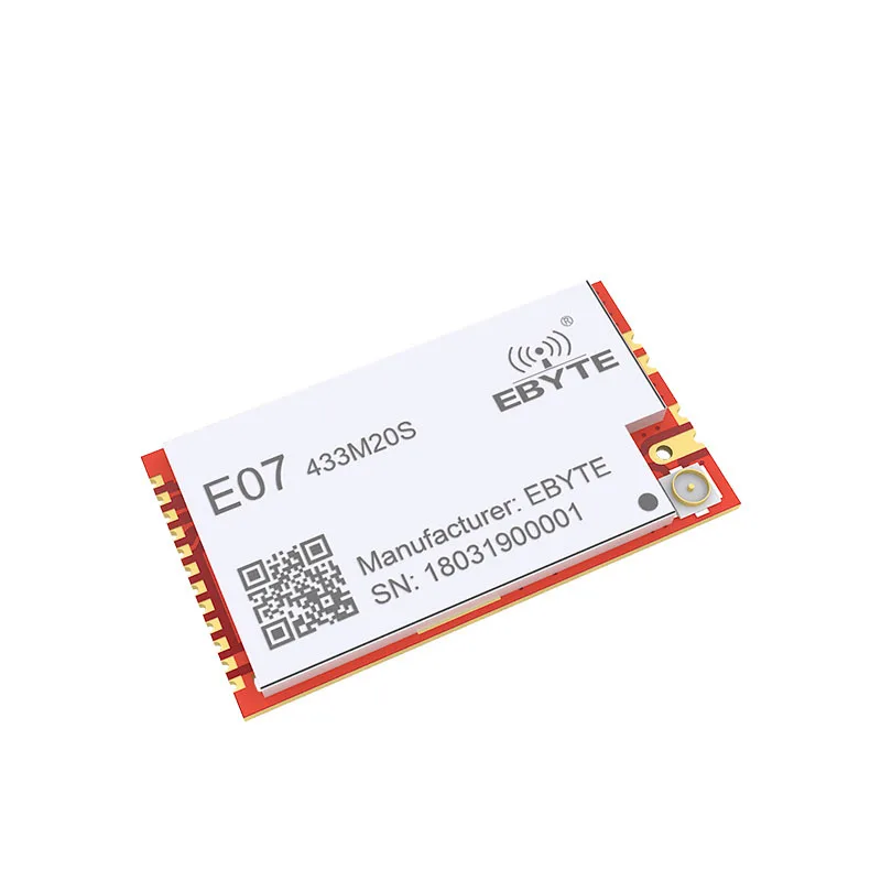 E07-433M20S CC1101 433MHz 100mW rf Модуль 20dBm Дальняя дистанция SMD PA Трансивер 433 МГц IPEX Передатчик и Приемник.