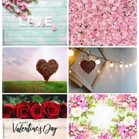 vinyl custom valentine day photography backdrops prop love heart rose wall photo studio background 21126 qrjj 02