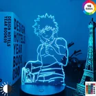 3d светильник Bakugo, лампа Моя геройская Академия для украшения спальни, подарок на день рождения, гаджет манга, лампа Моя геройская Академия, аниме