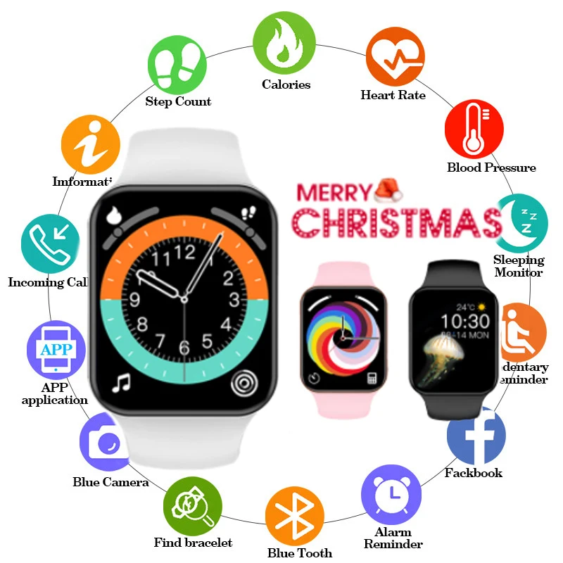 

i7pro Smart Watch Men Women Sport Waterproof Smart Clock Blood Pressure Heart Rate Monitor Y67 Smart Digital Watches Message Rem