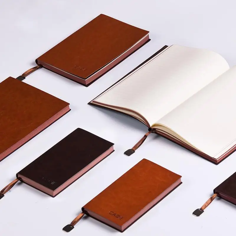 Офисный блокнот A5 B5 из мягкой кожи маленький винтажный A6 в горошек с карманом для