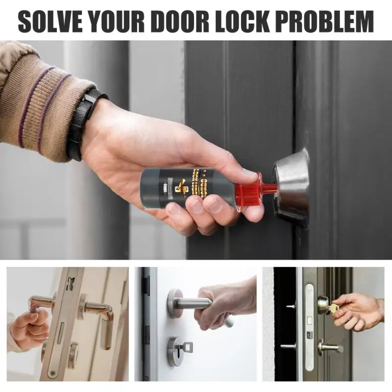 

Door lock loose rust lubricating oil, lock core maintenance agent anti-rust lubrication