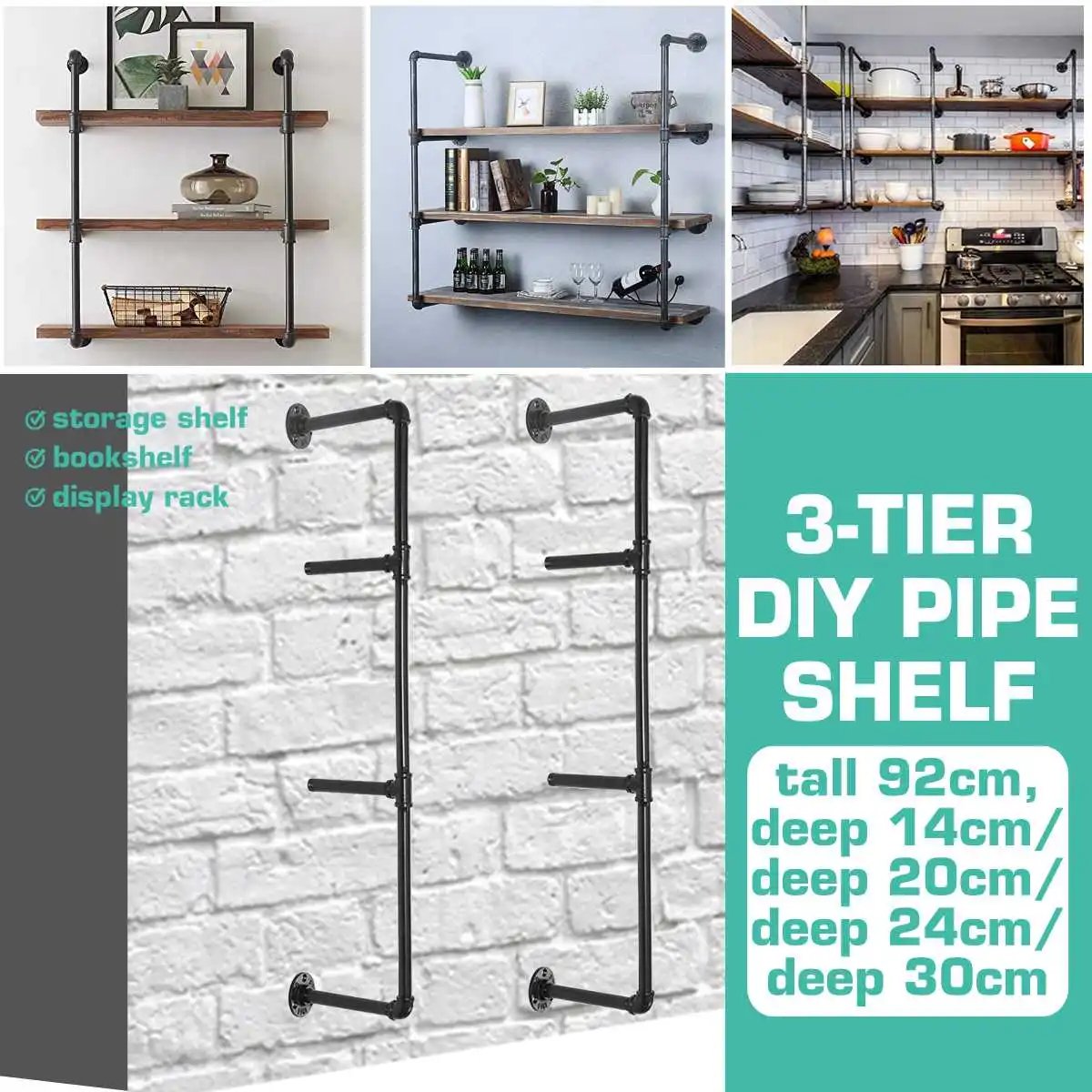 4 полки для домашней мебели 2 шт. настенное крепление полок подвесных хранения