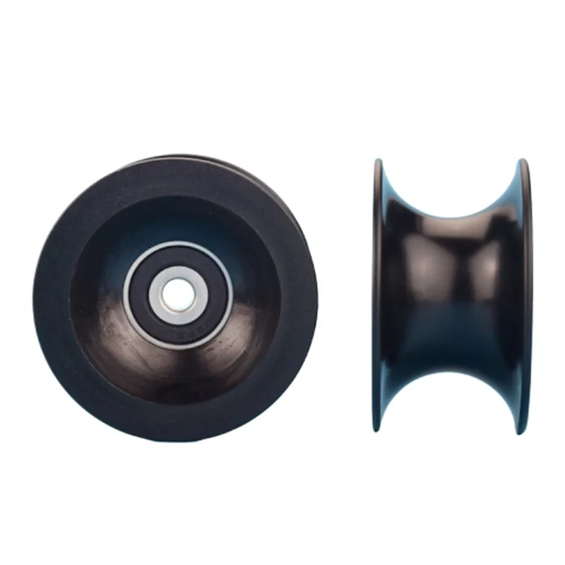 Пластиковое направляющее колесо POM 6x54x30 мм U образная дорожка delrin роликовый