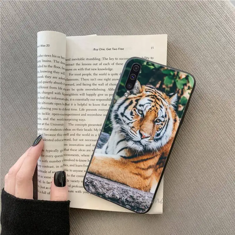 

tiger Ferocious animal beast Phone Case For Samsung galaxy S 7 8 9 10 20 edge A 6 10 20 30 50 51 70 note 10 plus