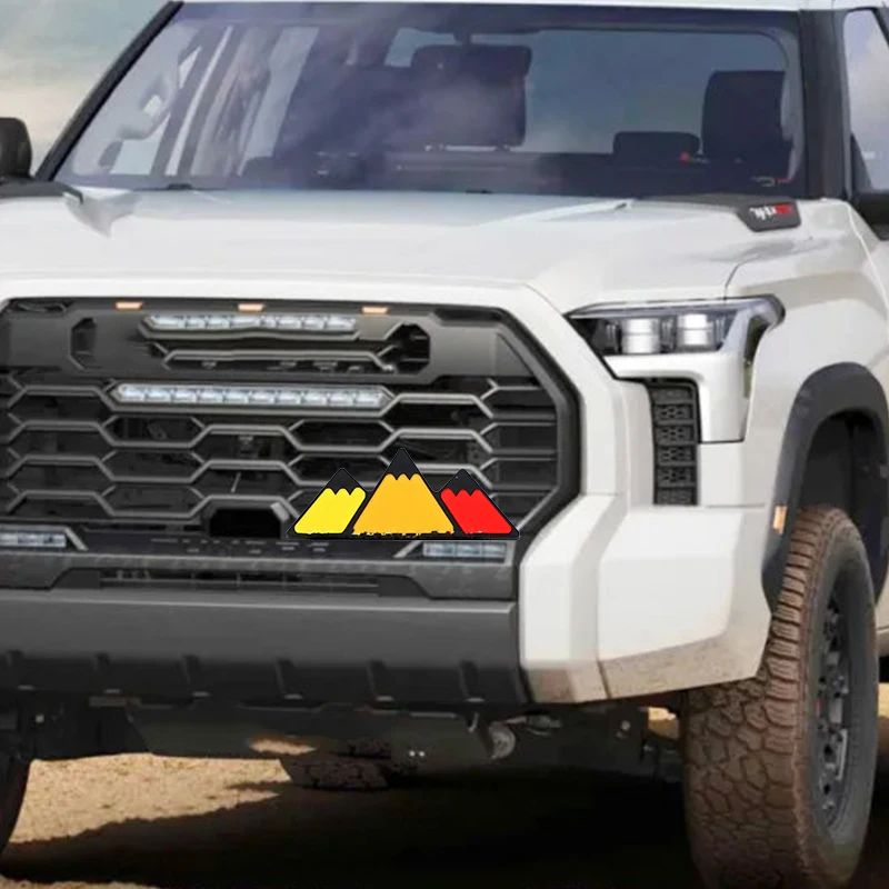 

Для Toyota Tacoma TRD 4runner Tundra три цвета гриль акриловый значок аксессуары