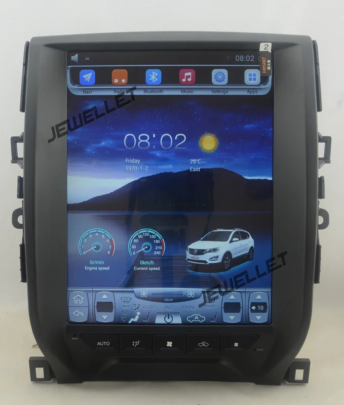 12 1 &quottesla стиль вертикальный экран Восьмиядерный Android 8 Стерео gps навигация для Toyota