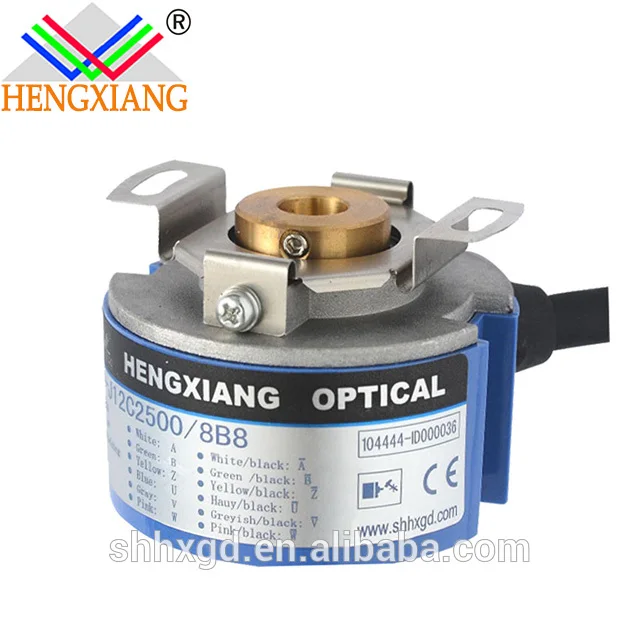 

Servo motor position encoder with hall signal ABZUVW output