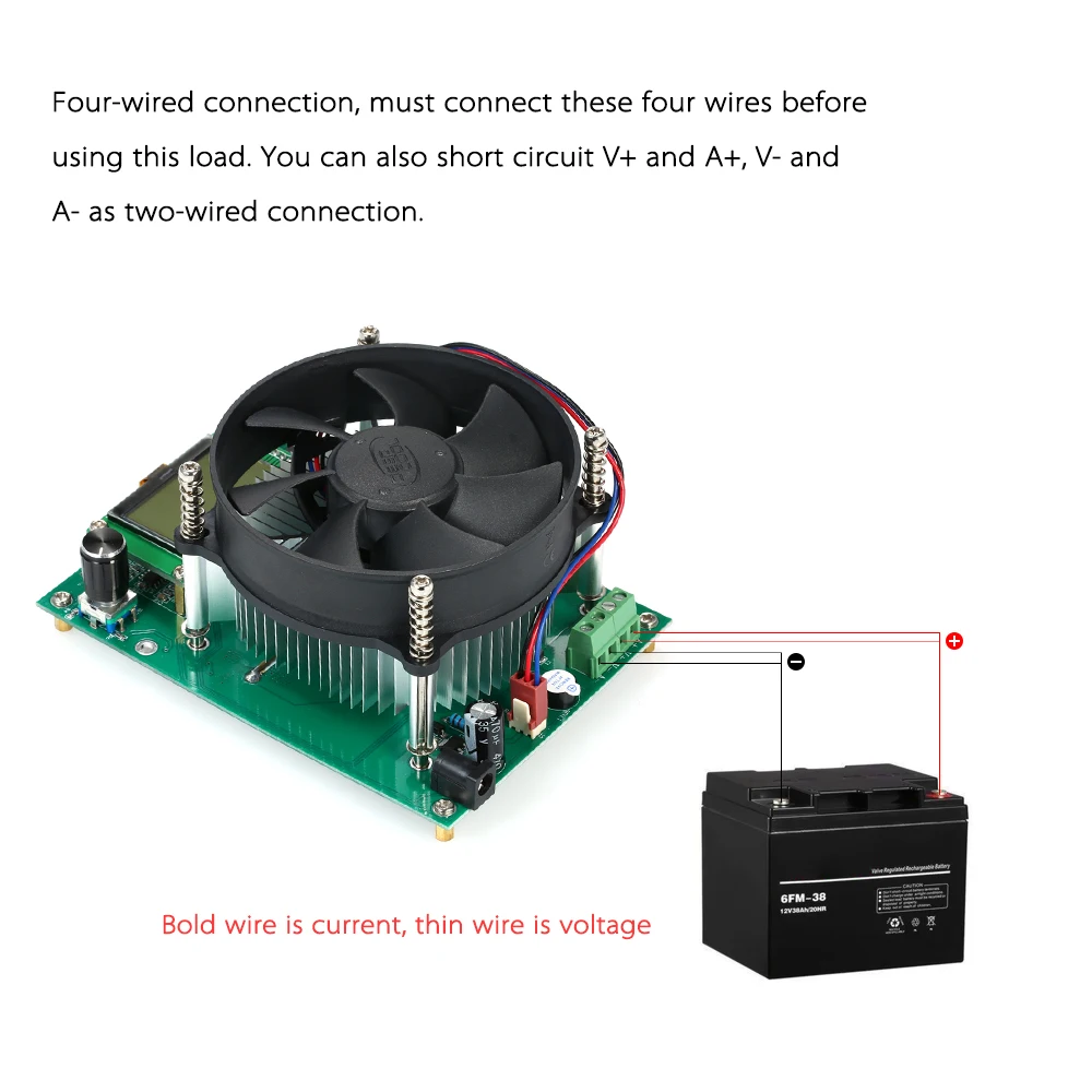 150 Вт электронная нагрузка постоянного тока 60 в 10 А тестер емкости разряда