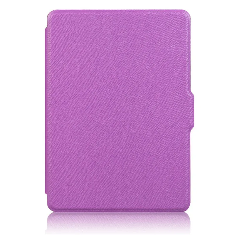 purple Для Amazon Kindle paper белый 1 2 3 из искусственной кожи чехол для чтения книг для Amazon Kindle paper белый 3 2 1 флип чехол для электронной книги+ Бесплатный подарок - Цвет: purple