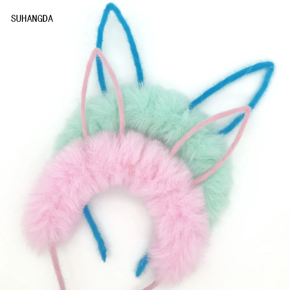 1 шт. Новый Модный милый детский ободок с кроличьими ушами забавная милая