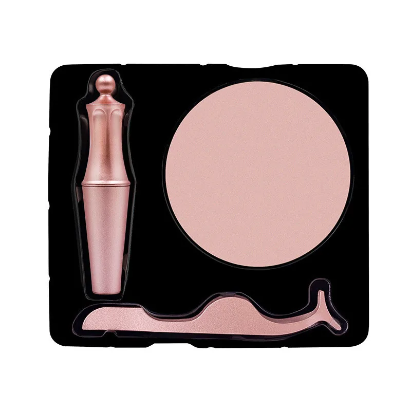 

3D Magnetic False Eyelashes & Magnetic Liquid Eyeliner & Tweezers Set Waterproof Long Lasting Eyeliners Natural Long Eyelash