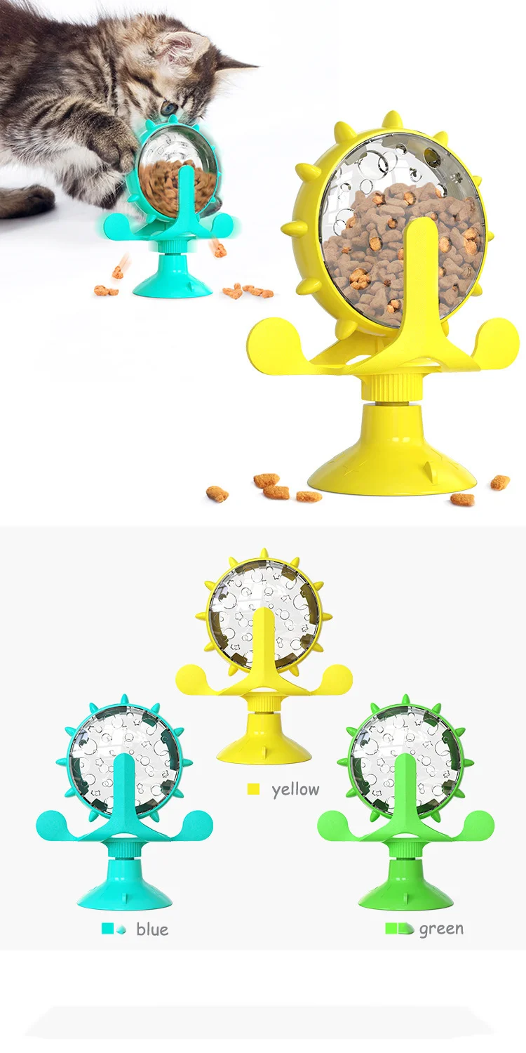 

Pet supplies Pet Supplies Windmill Cats, Dogs, Toys, Cat Supplies, Funny Cat Leaking Ball, Automatic Feeder