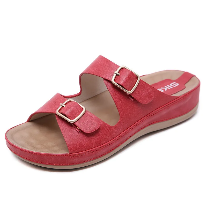 

Women Sandals Gladiator Platform Womens Shoes Flat Beach Shoes Ladies Wedge Roman Woman Sandals Walking Platform Sandalias Mujer