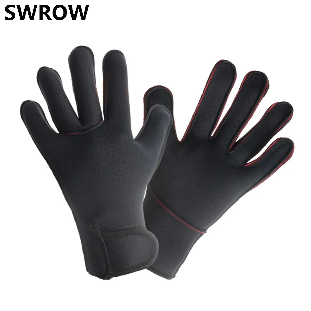 

1 пара перчаток для дайвинга, теплые перчатки из неопрена, подходят для подводного плавания, серфинга, плавания, каякинга, рыбалки, водных ви...