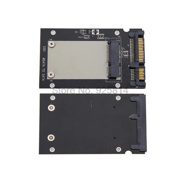 По dhl 200 шт. 50 мм Маленькая плата mSATA SSD до 2 5 &quotSATA конвертер адаптер msata для