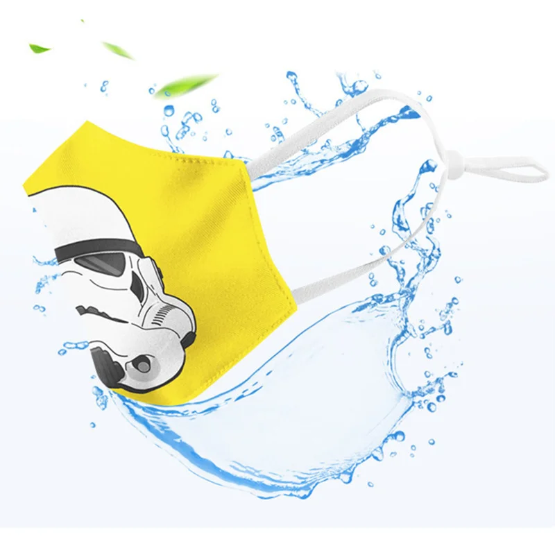 Маски с принтом мандалорцев космические войны Смываемые Дарт йода защита от пыли