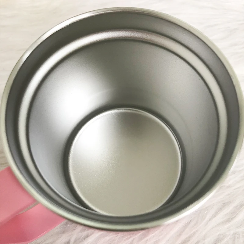 12 унций чашки для кофе с ручкой бутылки водой Нержавеющая сталь двойными