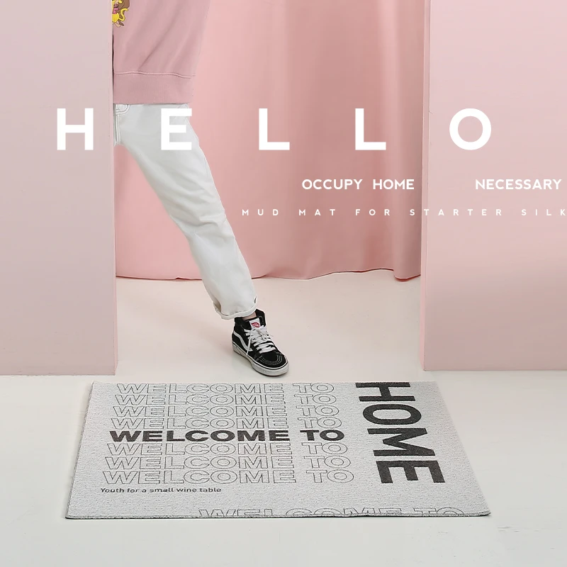 Коврик для дома дверной противоскользящий из ПВХ