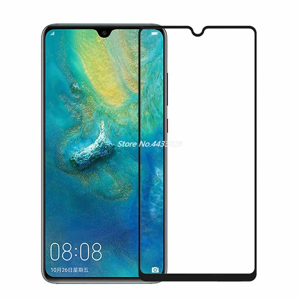 5D 9H полное покрытие черное закаленное стекло для Huawei Mate 20 X защитная пленка 20X