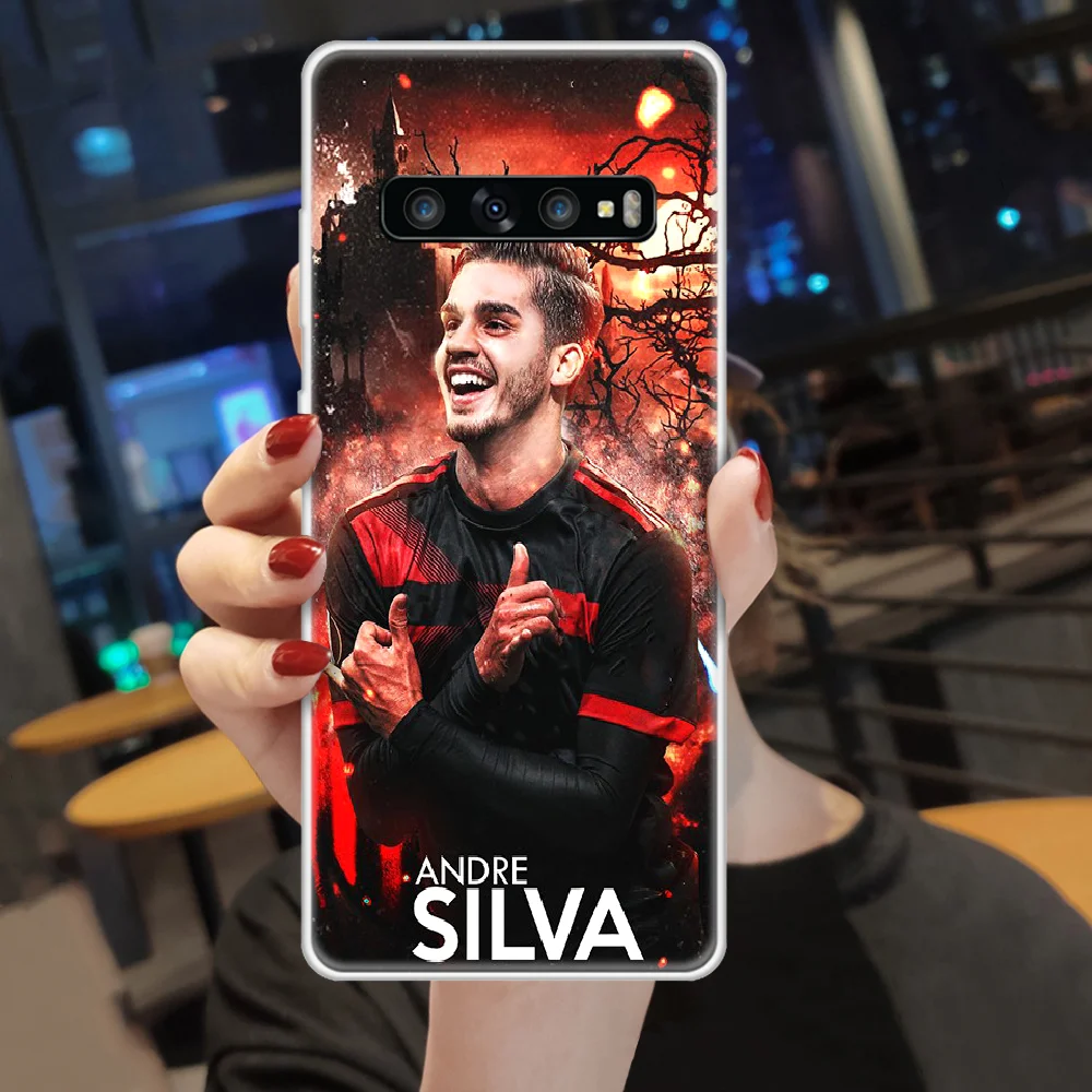 

Andre Silva football soccer 9 Phone Case cover hull For SamSung Galaxy S M 6 7 8 9 10 20 30 31 Edge Plus E Lite transparent