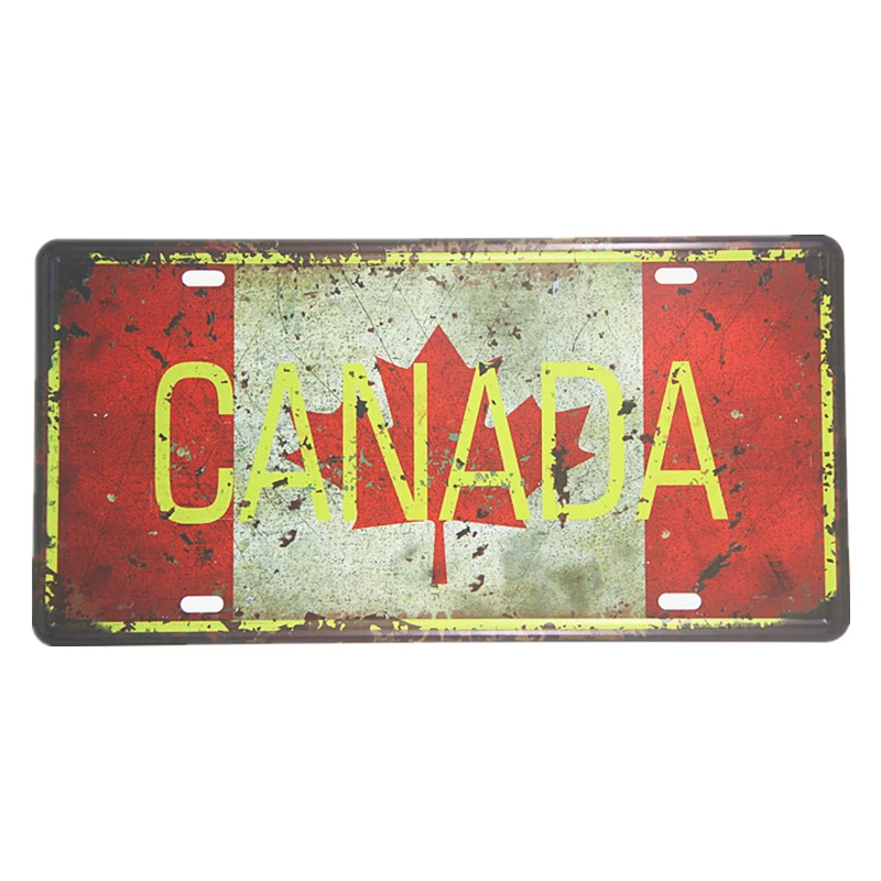 15x30 см Великобритания США Франция Бразилия Мексиканский Флаг металлическая