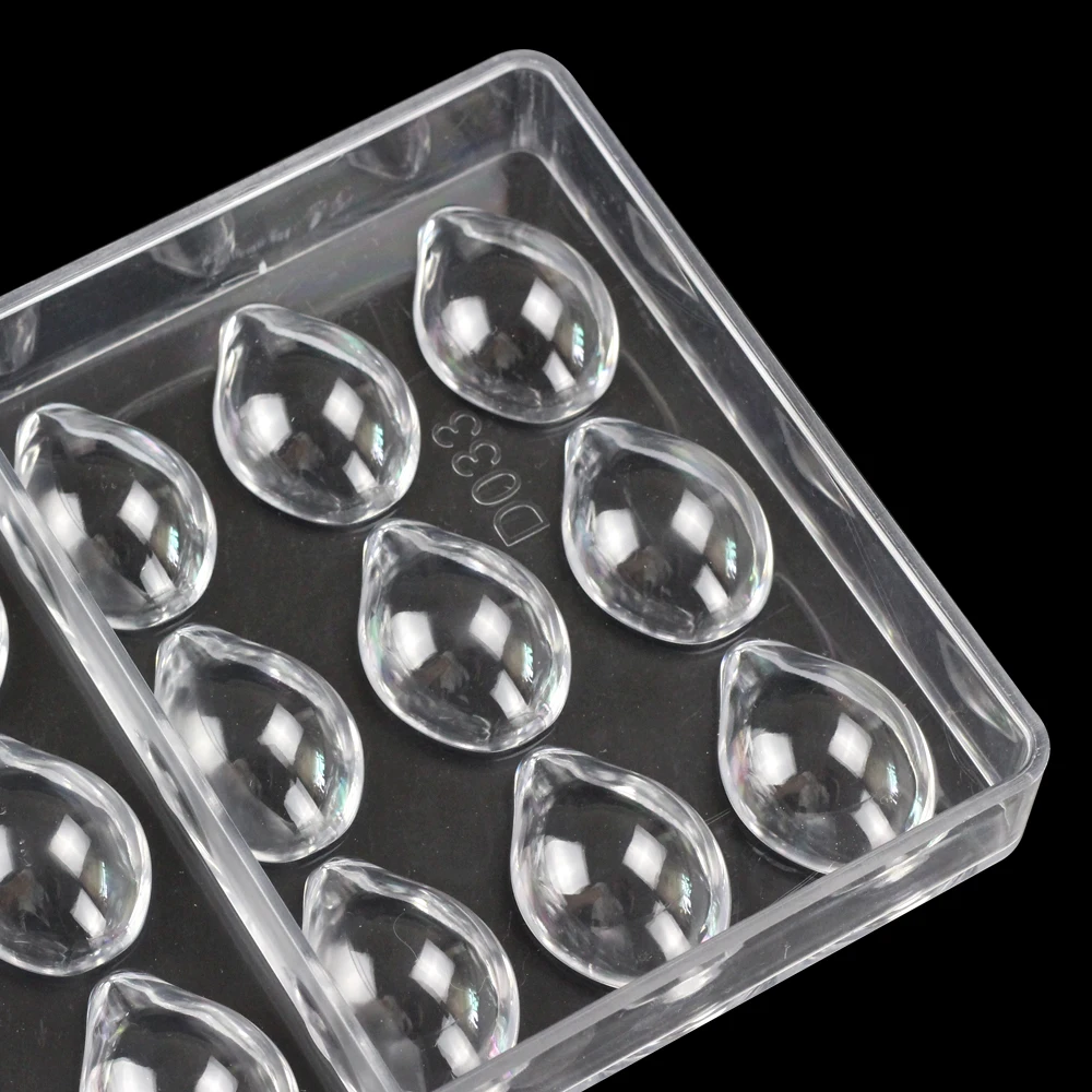 24 Отверстия 3D в форме слезы конфеты выпечка кондитерские инструменты