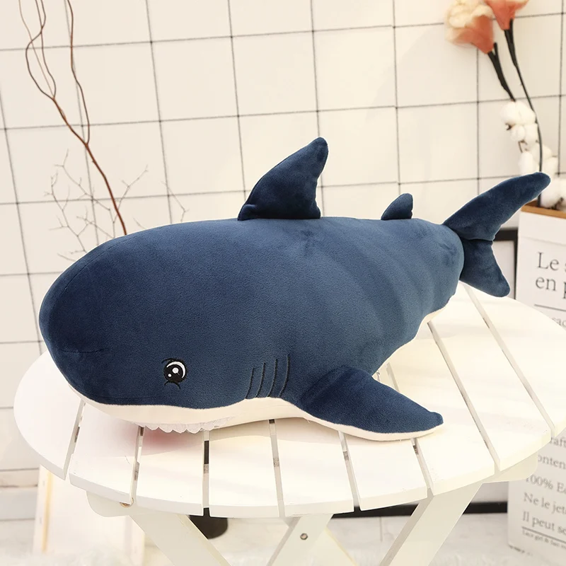 55-115cm Super Soft Plush Toy Sea Animal Big Shark/Whale Stuffed Children's birthday gift | Игрушки и хобби