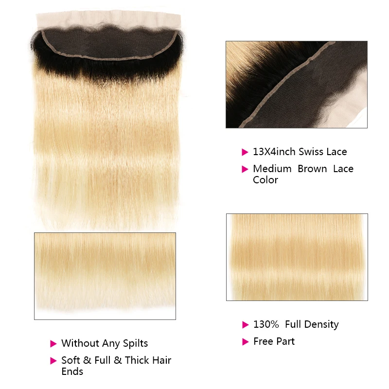 Волосы UNICE бразильские прямые волосы с фронтальным кружевом 13 &quotx 4&quot свободная