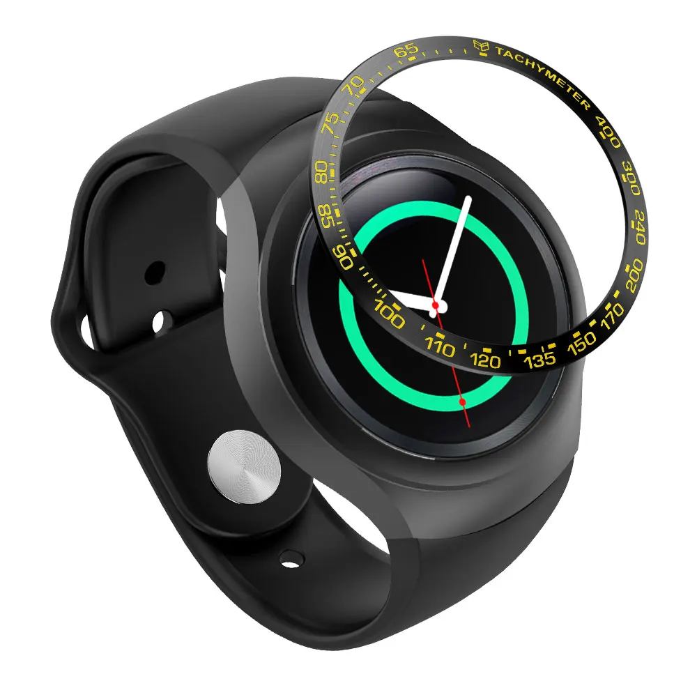 Color B3 Кольцо для samsung Galaxy Watch 42 мм Ringke циферблат Рамка Стиль рамка чехол Защита для samsung gear S2 SM-R720 R720 чехол s - Цвет: Color B3