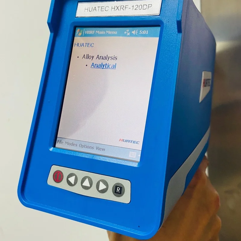 Рекламный цифровой портативный анализатор сплава |