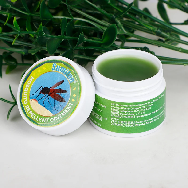 

3pcs Sumifun Mosquito Repellent Cream Cooling Oil Refresh Anti-itch Ointment Headache Dizziness Insect Bites Muscle Aches Relief