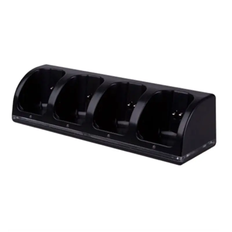 

4Port Smart Charger Charging Dock Station with Rechargeable Batteries USB Data Cable for WII Game Console Accessories