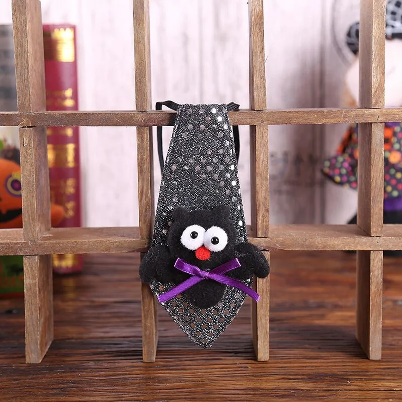 

50/100pcs Halloween Pet Accessories Pet Dog Neckties Adjustable Dog Ties Bowties Ties Pet Grooming Supplies Pet Dog Accessories
