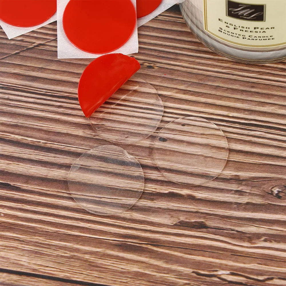 10 шт. Двухсторонняя клейкая лента прочная акриловая красная пленка прозрачные