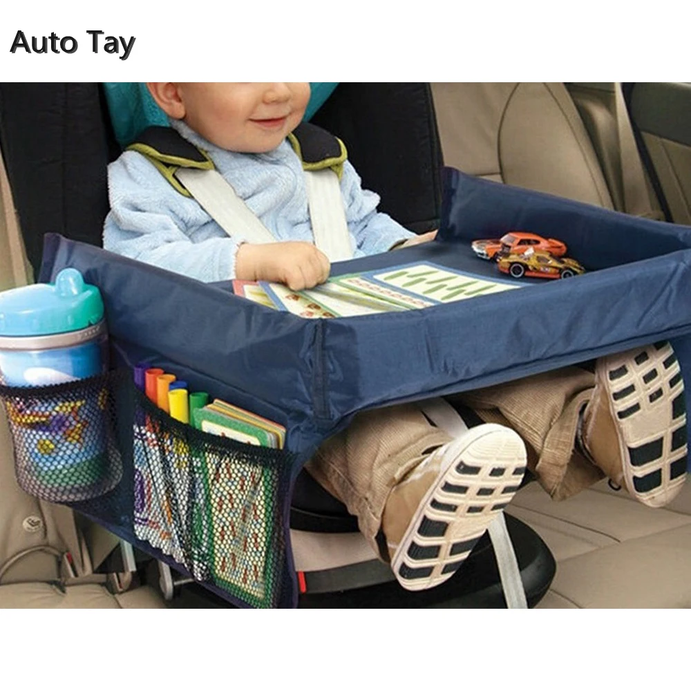 Поднос для детского автомобиля портативный водонепроницаемый обеденный стол