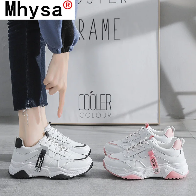

2021 Women Shoes Women's Running Shoes Sneakers Thick-soled on-slip Shoes Casual Sneakers Casual Comfortable Vulcanized Shoes