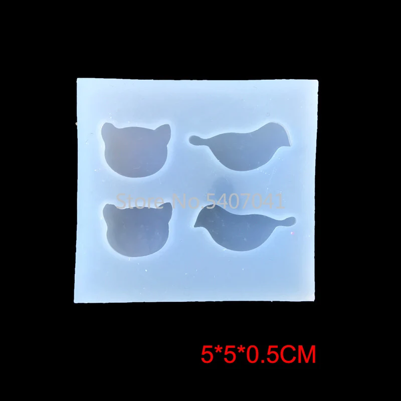 1 шт. формы для изготовления медвежонок птиц крыльев бабочки сердечек жидкого