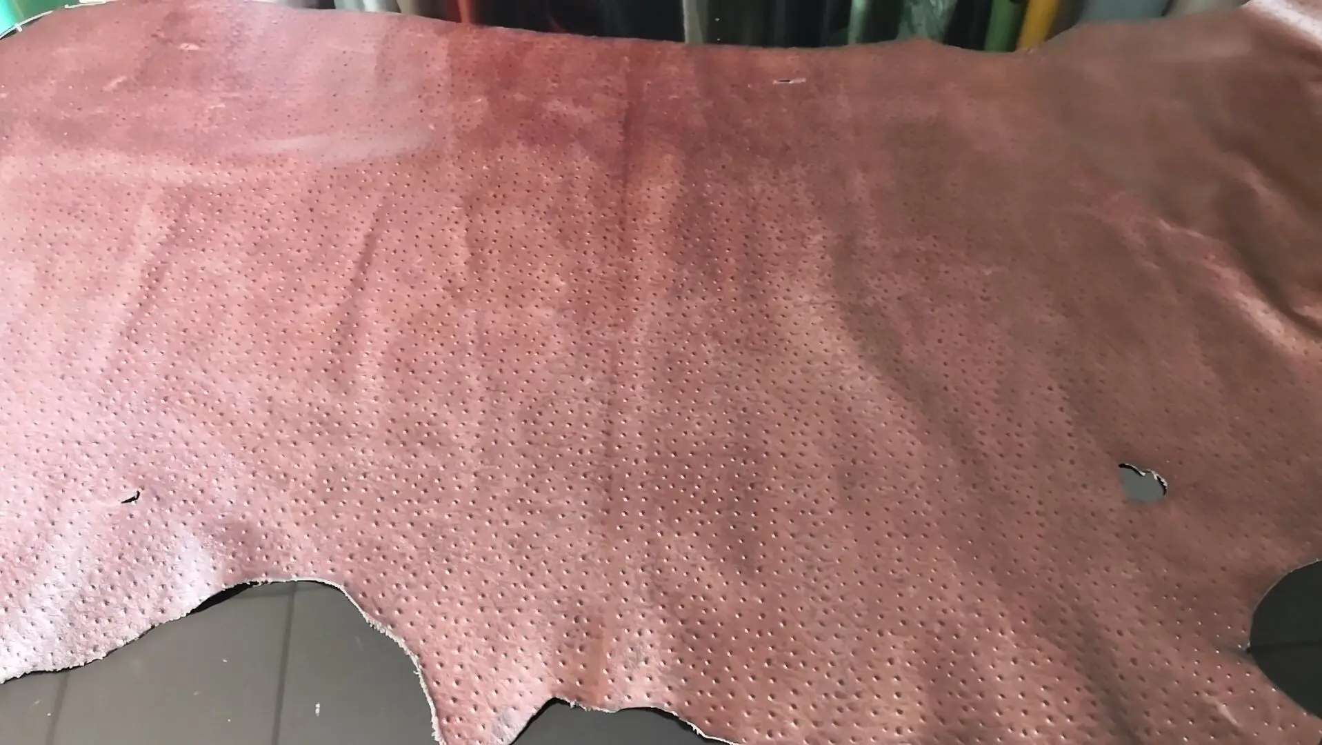 Коричневая ретро-сумка из натуральной коровьей кожи с узором страуса 1 0-1 2 мм | Дом