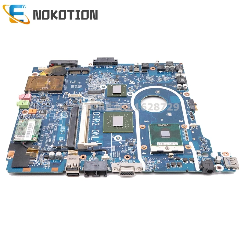 NOKOTION BA92-04641A BA41-00810A основная плата для samsung NP-R20 R20 R25 материнская плата для ноутбука DDR2 Бесплатный процессор полностью работает