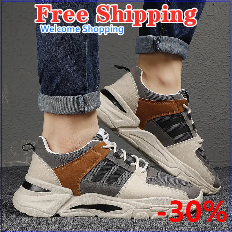 Men's shoes Korean sneakers men's casual shoes ins shoes breathable student canvas shoes Basketball, running, walking sneakers