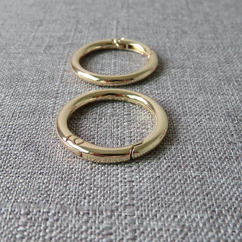 1 шт. 25 мм Металлические Пружинные уплотнительные кольца открываемые Брелоки