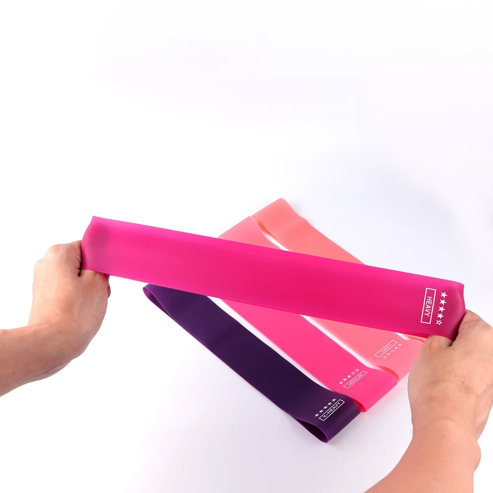 Спортивные резинки для йоги эластичная лента фитнеса растягивающаяся