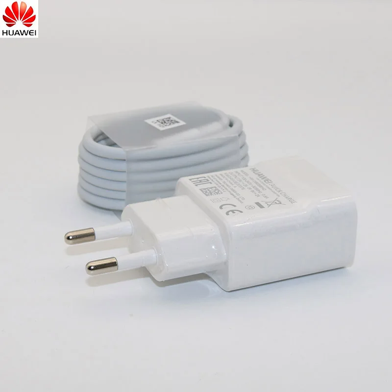 Зарядное устройство QC 2 0 для Huawei 9 В А ЕС/Великобритания быстрая зарядка адаптер USB