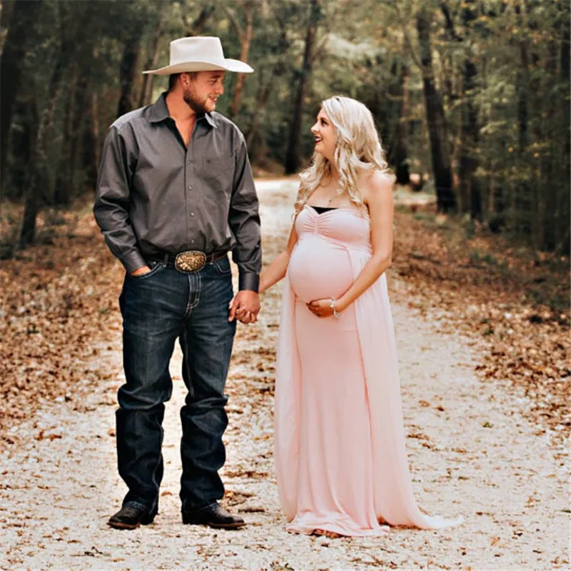 Платье для беременных платье фотосессии с длинным рукавом сексуальное