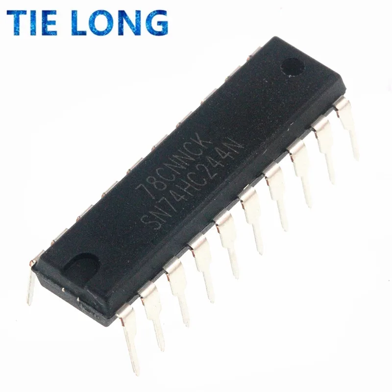 10 шт. SN74HC244N DIP20 SN74HC244 DIP 74HC244N 74HC244 HD74HC244P DIP-20 | Электронные компоненты и