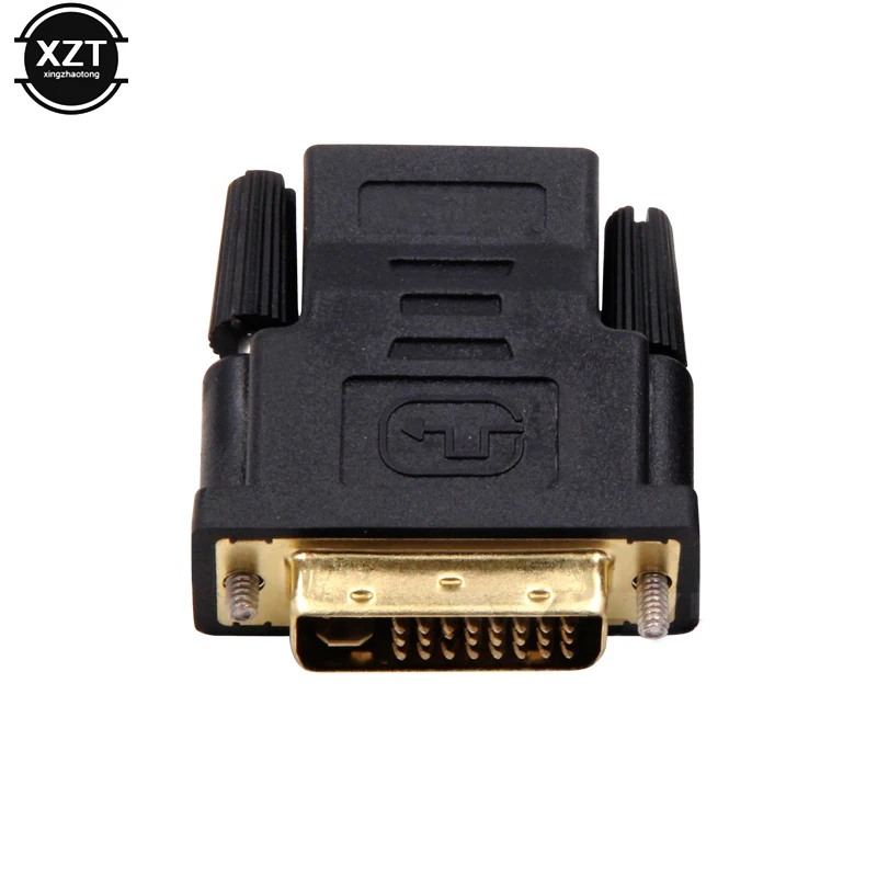 Адаптер 24 5-контактный штекер DVI-HDMI-совместимый с женской лампой адаптер для HDTV