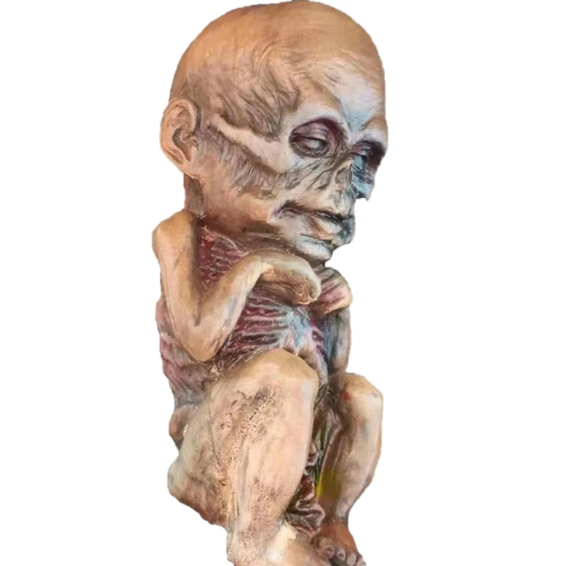 

J2FF Simulated Emulsion Made Mummy Doll Toy Present Scary Toys Interesting Gift