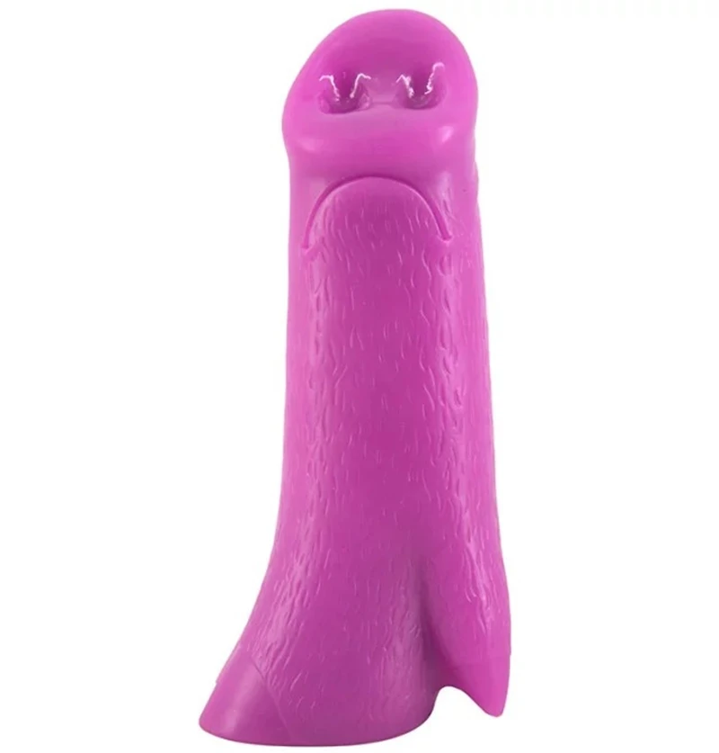 

Pig's feet simulated penis large anal retractor environmentally friendly silicone female clitoris orgasm masturbator adult sex