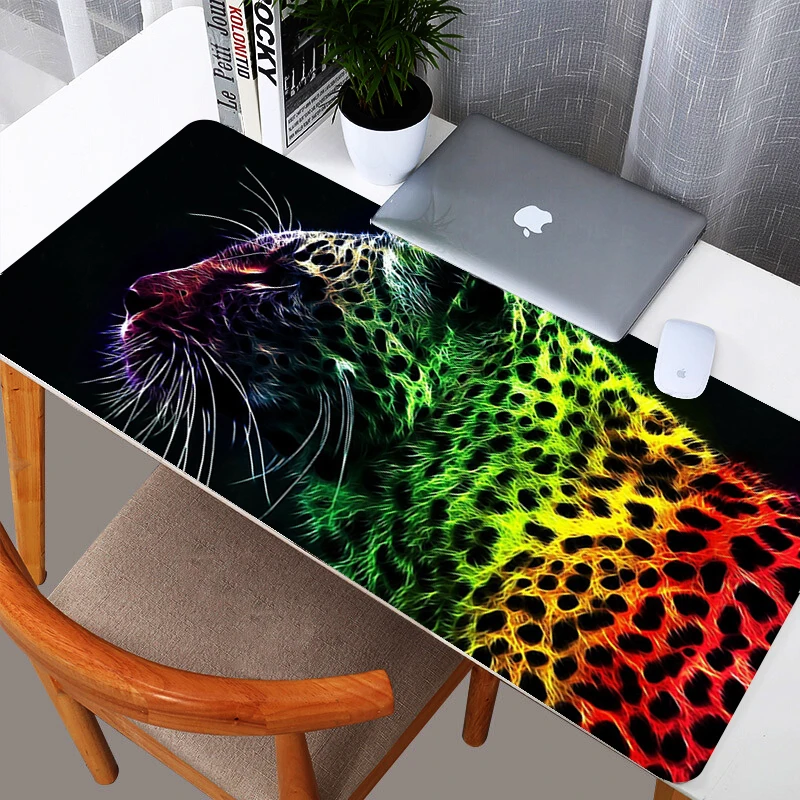 Большой расширенный коврик для мыши с абстрактным Изображением Животных